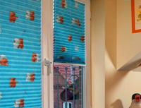 Для детской комнаты: шторы-плиссе